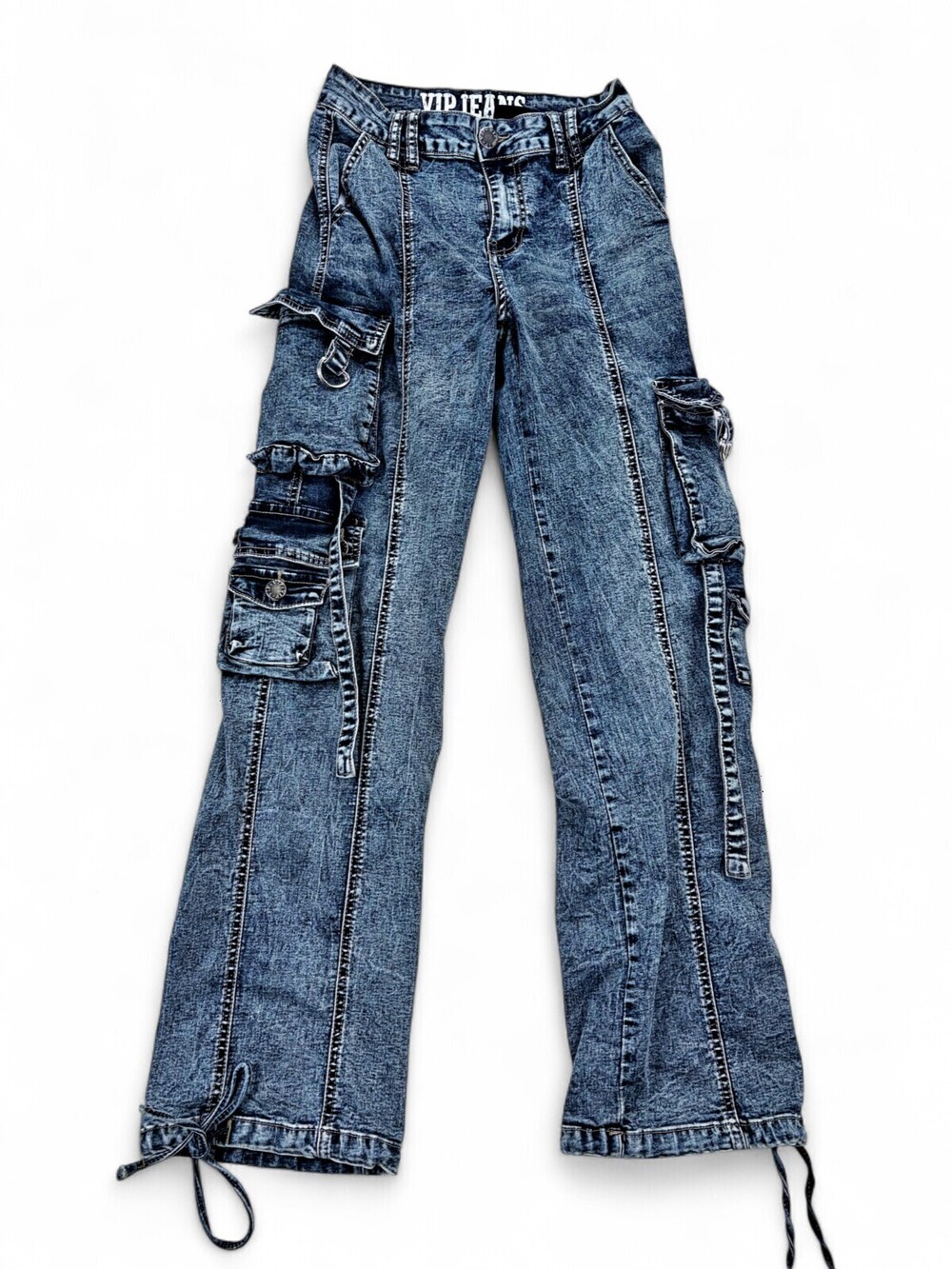 VIP Jeans Women's Cargo Panel Skinny Jeans Size 2